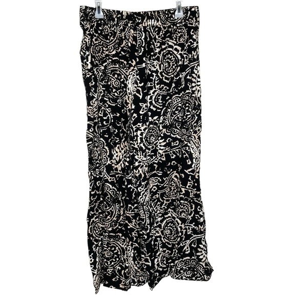 Rachel Zoe pants flowey wide leg high elastic waist NWT women’s size xl black - Picture 2 of 5